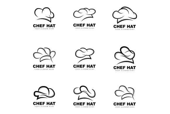 Download Chef Hat Logo, Restaurant Chef Vector - Chef vector Collection