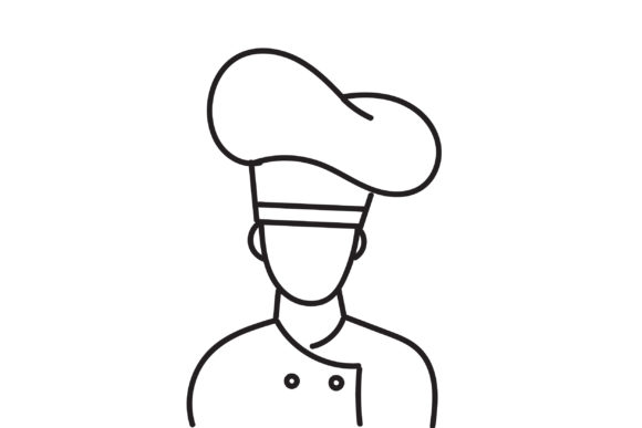 Download Doodle Chef Vector - Chef vector Collection