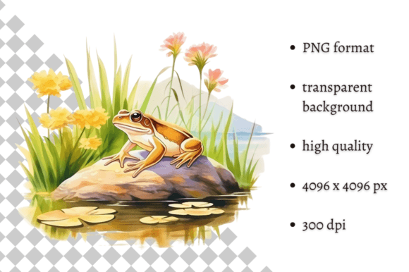 Download Watercolor Frog Illustration - Frog illustration Collection
