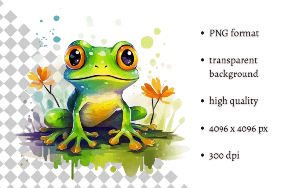 Download Watercolor Frog Illustration - Frog illustration Collection