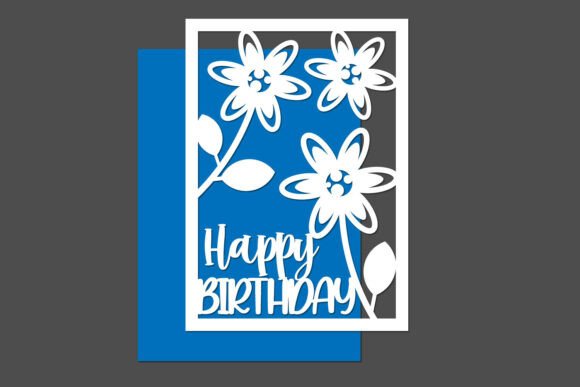 Download Happy Birthday Flowers Cut Files - Cut files Collection