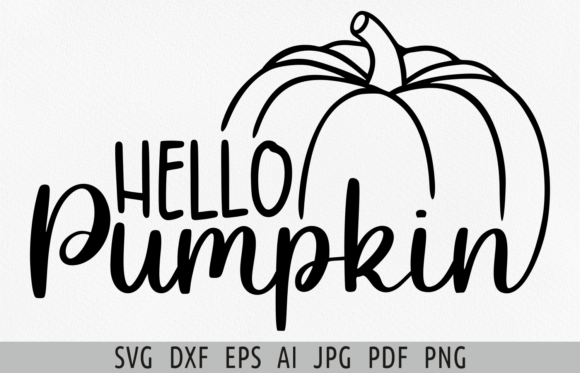 Download Hello Pumpkin Svg Hello Fall Svg for Cut - Pumpkin svg Collection