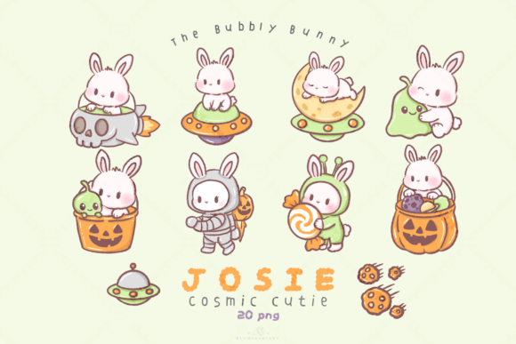 Download Kawaii Bunny Alien Clipart - Alien clipart Collection