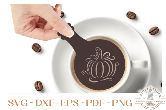 Download Coffee Stencil Designs Fall Pumpkin SVG - Pumpkin svg Collection